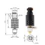 Hotend sada V6 Ceramic